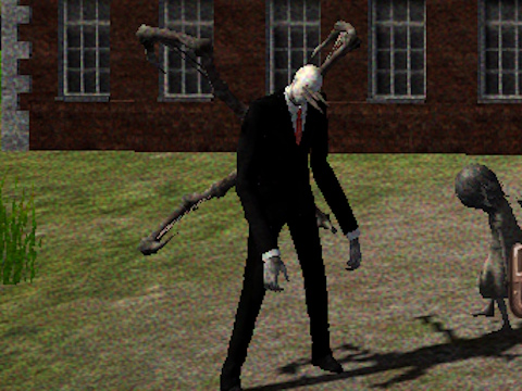 Spil Slenderman tabte i skolen online