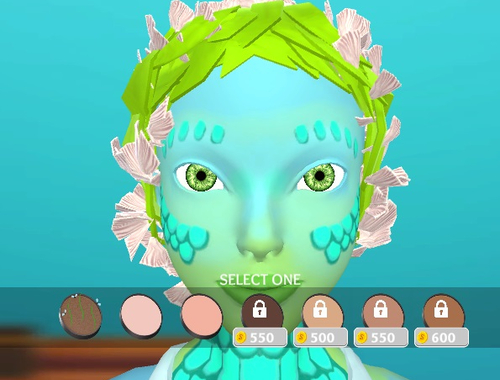 Spil Monster Makeup 3D online