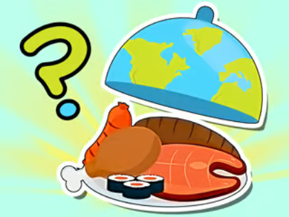 Spil Kids Quiz: World Flavors online