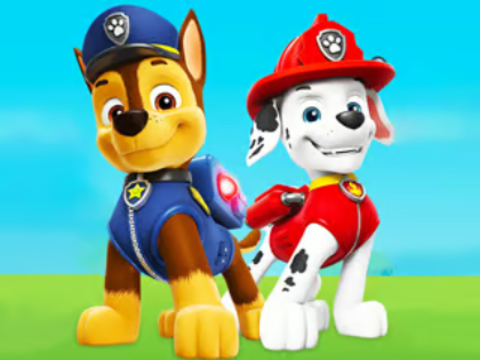 Spil Jigsaw Puzzle: Paw Team online