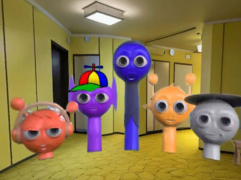 Spil Sprunki Backroom Terrors Skibidi toilet online