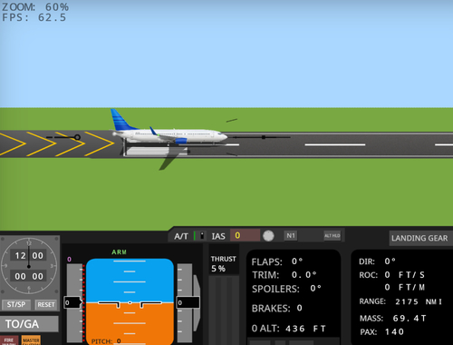Spil Flight Simulator 737-800 online