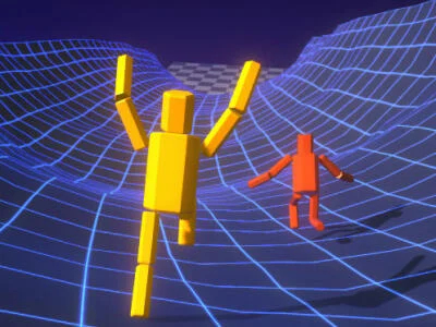 Spil Ragdoll Runner: Løb, men knæk ikke!  online