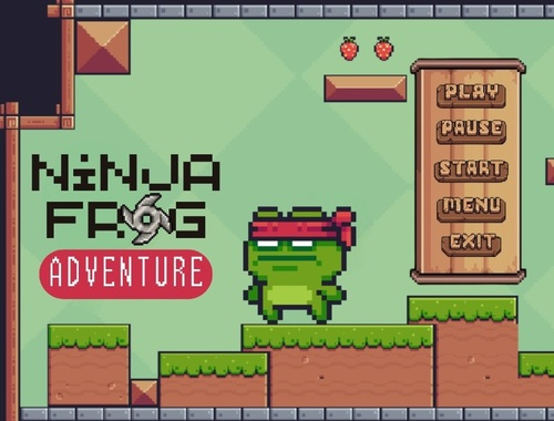 Spil Ninja Frog eventyr  online