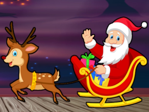 Spil Find julemanden med gave  online
