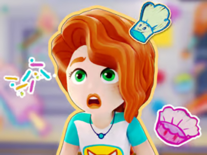 Spil Puslespil: LEGO Friends Kitchen Пазл: Лего кухня с друзьями  online