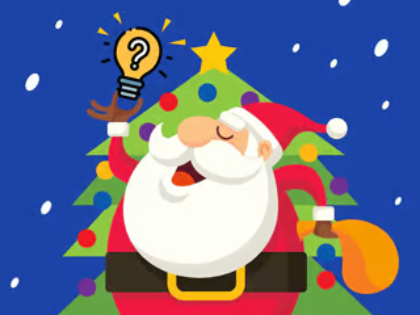Spil Kids Quiz: Lad os fejre jul  online