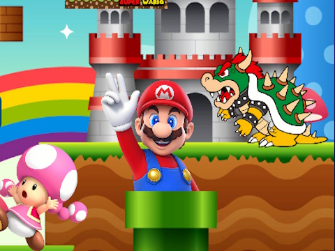 Spil Super Mario Memory Card Match online