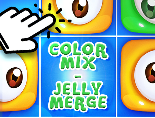 Spil Farveblanding - Jelly Merge  online