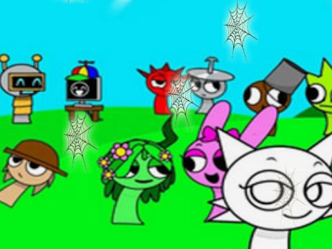 Spil Sprunki spot incredibox  online