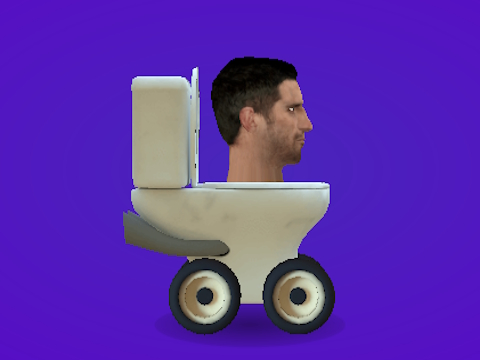 Spil Toilet racer online