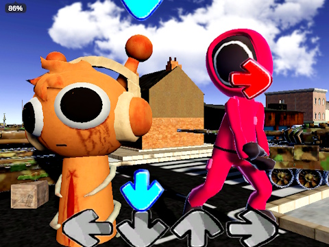 Spil Squid Sprunki dansespil  online