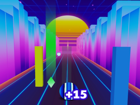Spil Neon Dash online