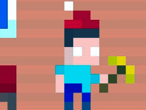 Spil Minicraft vinterblok  online