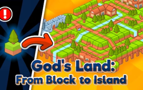 Spil Guds land fra blok til ø  online