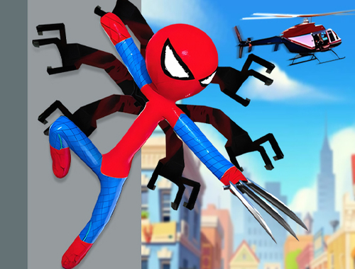 Spil Spiderlox Theme Park Battle online