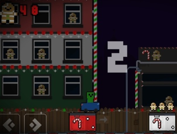 Spil Santa Car Cookie online