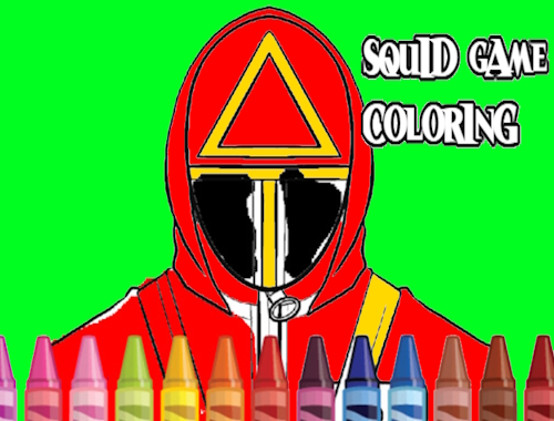 Spil Squid spil farvelægning  online