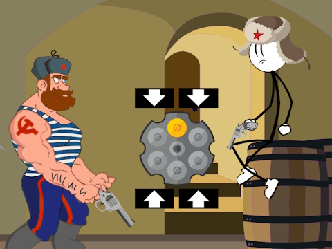 Spil Stickman sovjetiske fængsel  online
