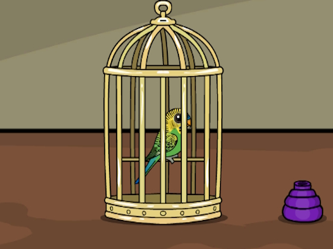 Spil Grøn Budgie Escape online