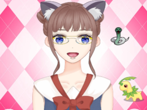 Spil Sød Anime Girl Dress Up  online