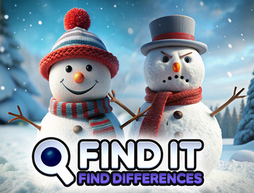 Spil Find det Find forskellene  online