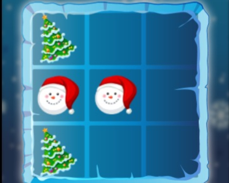 Spil Jule Tic Tac Toe  online