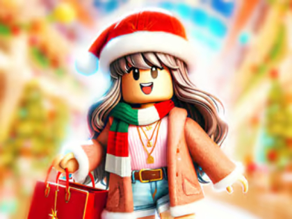 Spil Jigsaw -puslespil: Roblox Christmas Mall online