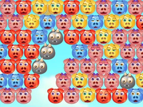 Spil Bubble Piggies online