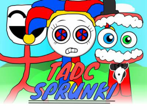 Spil Sprunki: Det fantastiske digitale cirkus online