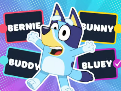 Spil Kids Quiz: Bluey Super Fan Quiz online