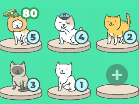 Spil Meow Merge online