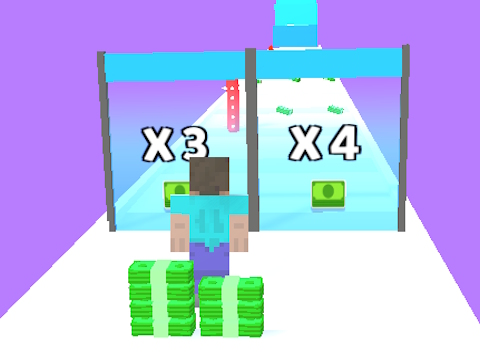 Spil Minecraft Money Stack online