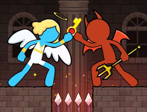 Spil Stickman Duo: Undslippe graven  online