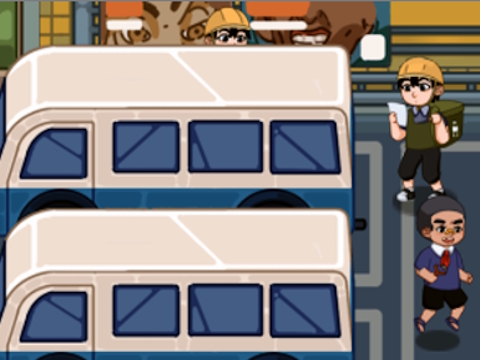 Spil Mart Puzzle Bus Jam online