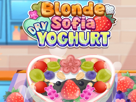 Spil Blonde Sofia: Tør yoghurt  online
