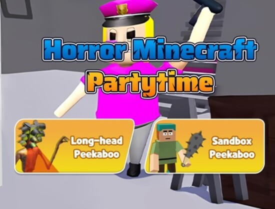 Spil Horror Minecraft PartyTime online