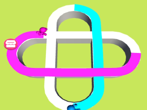 Spil Paint Run 3D: Farve  online