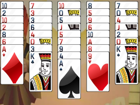Spil Achilles Solitaire online