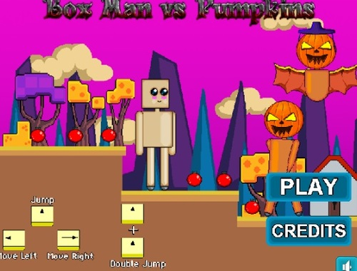 Spil Boks mand vs græskar  online