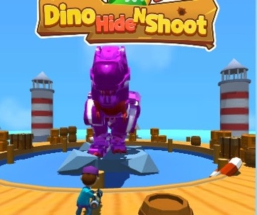 Spil Dino Hide n Shoot online