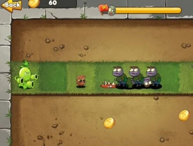 Spil Mutante planter vs zombie  online