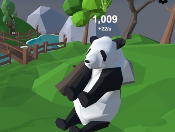 Spil Pandaclicker online