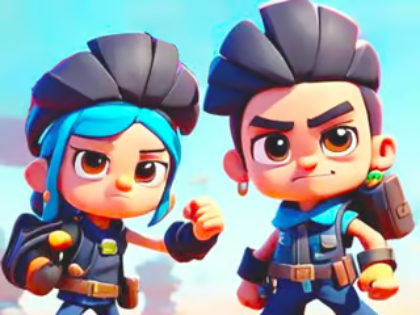 Spil Jigsaw -puslespil: Brawl -stjerner  online