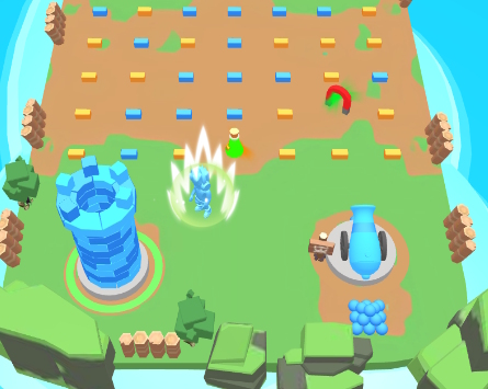 Spil Tower Clash: Saml mursten  online