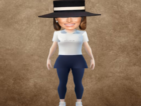 Spil Melania Hat Antistress Game online
