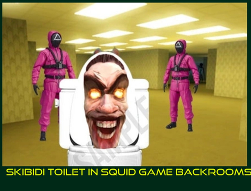 Spil Skibidi toilet i blæksprutte spil bagværelser  online