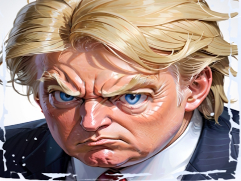 Spil Sjove ansigtskrig Trump vs Kim  online