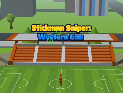 Spil Stickman Sniper Western Gun online