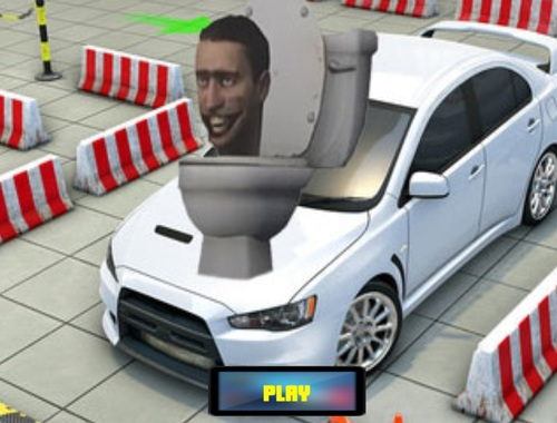 Spil Skibidi toiletparkeringsbil  online